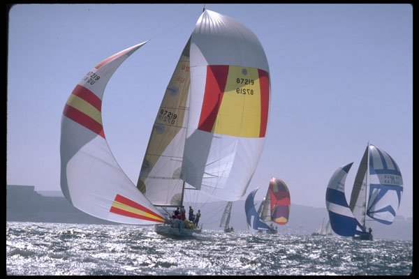 338026 Sparkling Day For Sailing A4 Photo Print