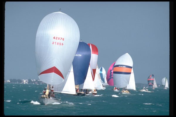 338035 Racing In Key West A4 Photo Print