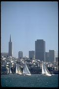 338051 San Francisco Sailing A4 Photo Print
