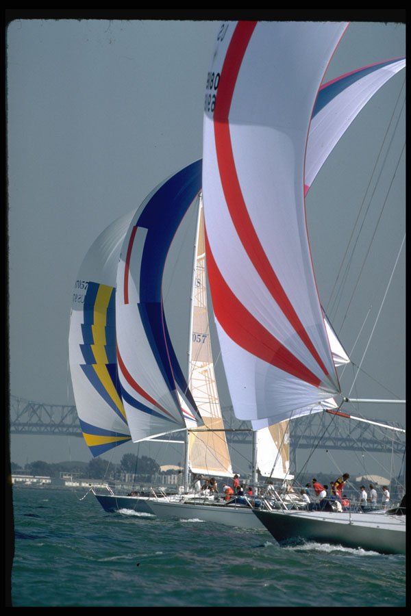 338066 Spinnakers In Motion A4 Photo Print