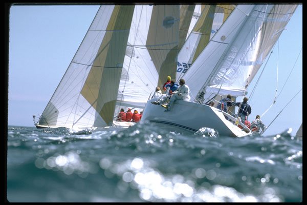 338075 Upwind Tactics A4 Photo Print