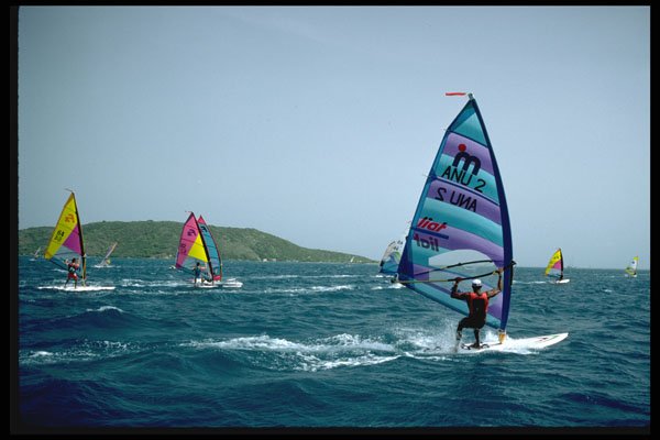 339014 Regatta In The Caribbean A4 Photo Print