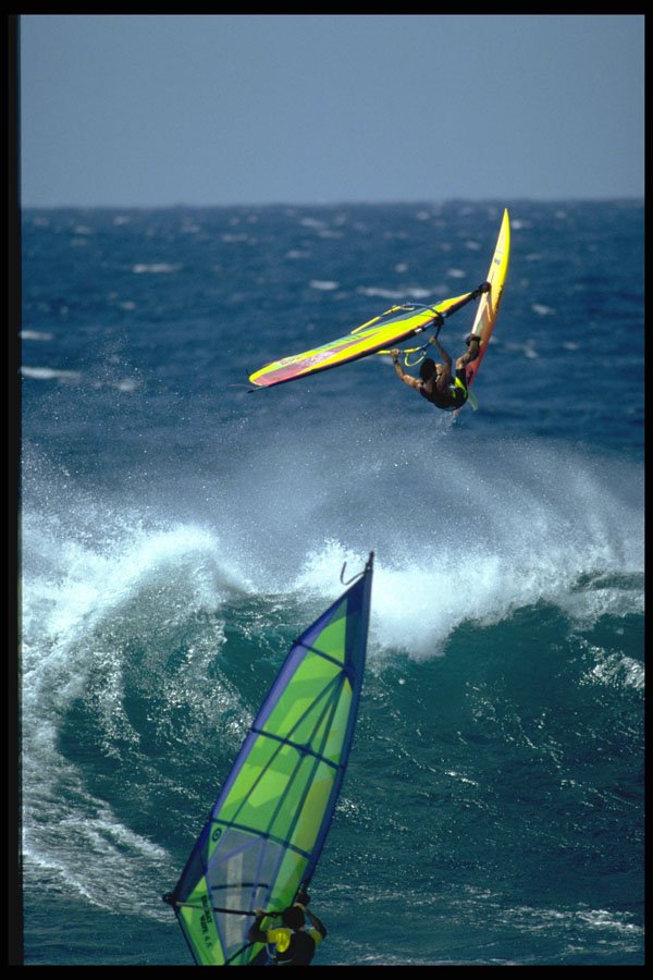 339025 Air Time, Hawaiian Wave Sailing A4 Photo Print