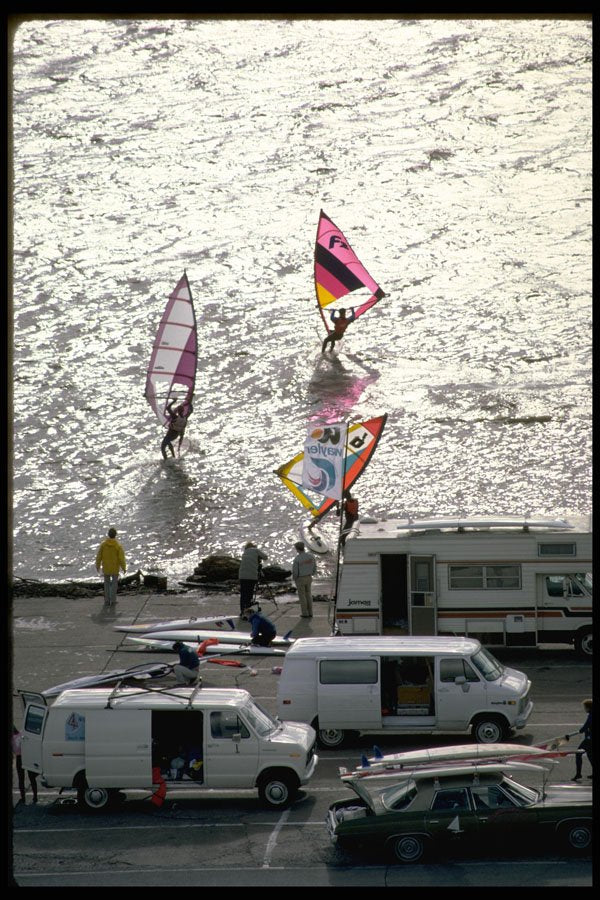 339041 Muskatine Boat Launch, Mississippi River A4 Photo Print