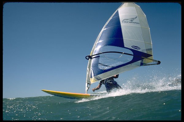 339092 Wave Sailing Jalama, CA A4 Photo Print
