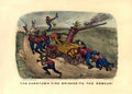 34 Fire Fighting To The Rescue 1884 Vintage A4 Photo Print
