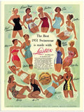 34 lastex vintage swimwear advert 2 Vintage Advert A4 Photo Print