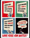 34 save fuel for battle Advert A4 Photo Print