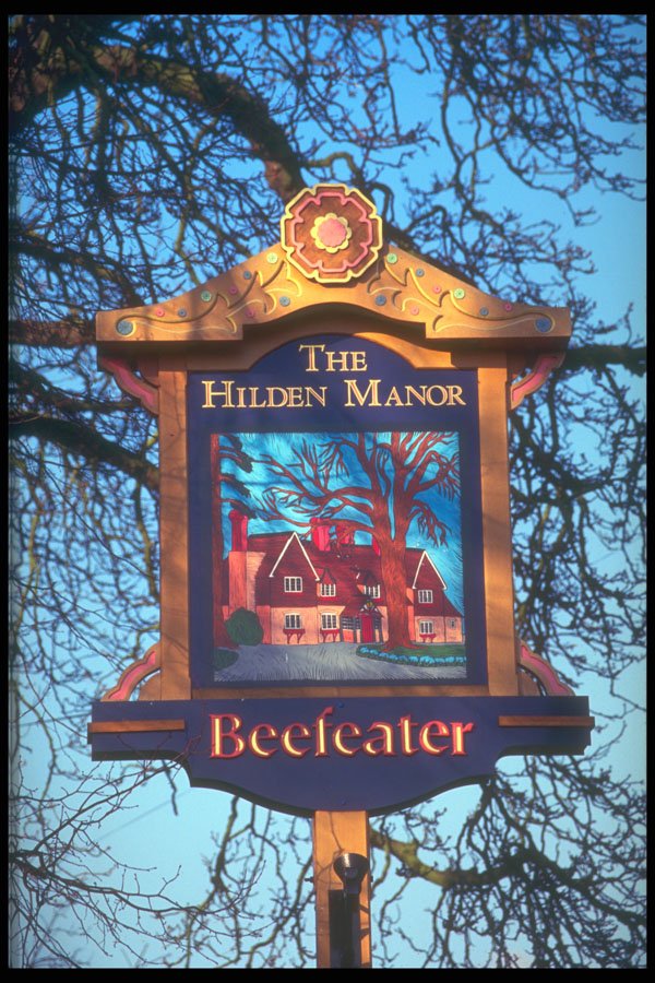 340032 Hildenmanor Inn, Tonbridge, Kent A4 Photo Print