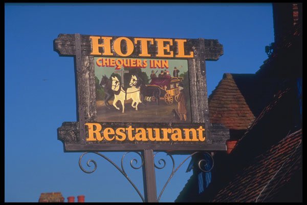 340043 Chequers Inn, Forest Row, Sussex A4 Photo Print
