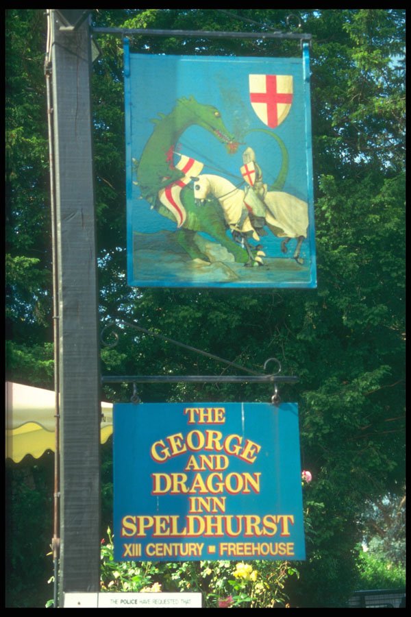 340068 George & Dragon Inn, Speldhurst, Kent A4 Photo Print