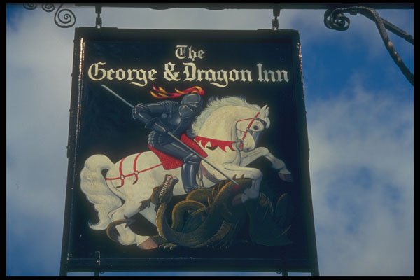 340072 The George & Dragon Inn, Lamberhurst, Kent A4 Photo Print