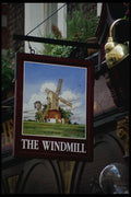 340079 Windmill, London A4 Photo Print
