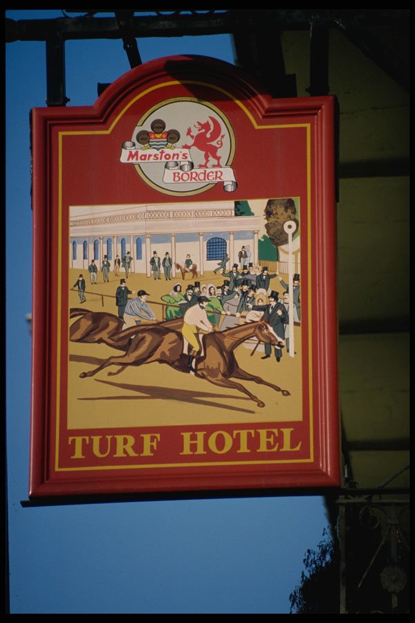 340082 Turf Hotel, Wrexham, North Wales A4 Photo Print