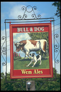 340095 Bull And Dog, Whixall, Shropshire A4 Photo Print