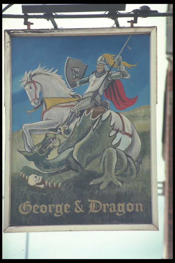 340099 George & Dragon, London A4 Photo Print