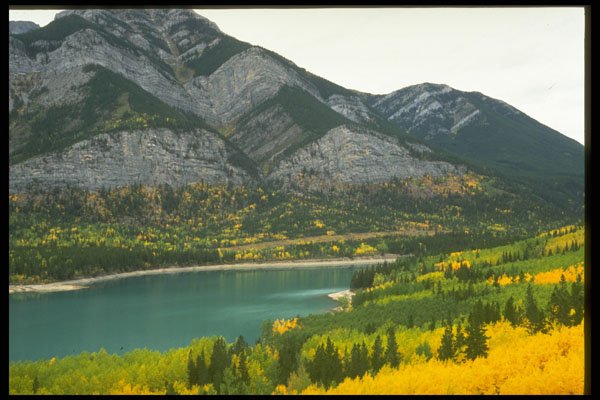 341001 Kananaskis Lake, Alberta A4 Photo Print