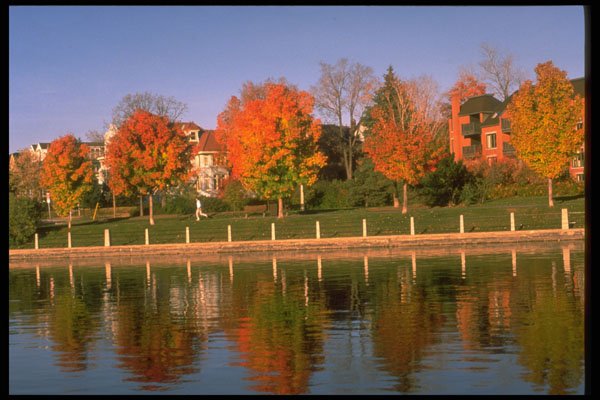 341016 Rideau Canal, Ottawa, Ontario A4 Photo Print