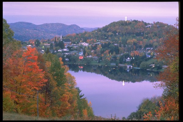 341034 Ste. Adele, Laurentians, Quebec A4 Photo Print