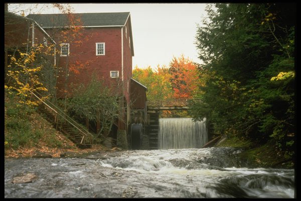 341073 Balmoral Mills, Nova Scotia A4 Photo Print