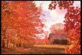 341079 Gatineau Barn, Old Chelsea, Quebec A4 Photo Print
