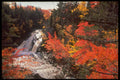 341088 Mary Anne Falls, Cabot Trail, Nova Scotia A4 Photo Print