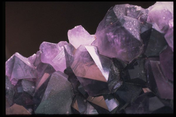 342007 Large Amethyst Crystals (Brazil) A4 Photo Print