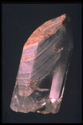 342017 Quartz Crystal With Calcite Growth Rings A4 Photo Print