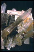 342028 Pyrite With Quartz (detail) A4 Photo Print