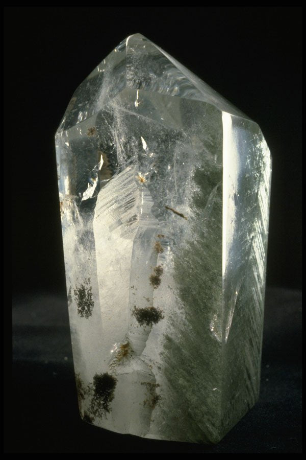342055 Quartz With Chlorite Phantoms A4 Photo Print