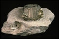 342057 Spanish Pyrite In Matrix A4 Photo Print