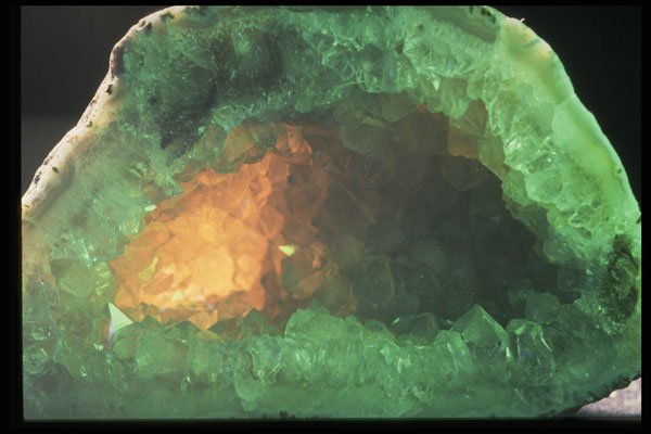 342062 Quartz Geode (Brazil) A4 Photo Print