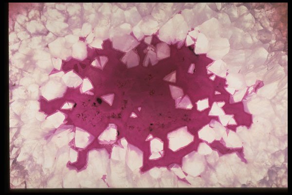 342064 Centre Brazilian Agate Quartz A4 Photo Print
