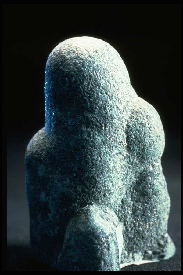 342068 Unpolished Stalagmite Malachite A4 Photo Print