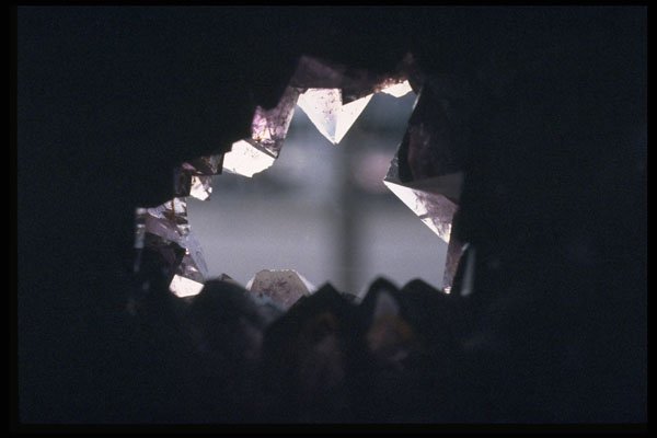 342076 Quartz Window In Amethyst A4 Photo Print