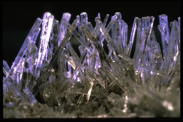 342095 Australian Selenite Cluster (detail) A4 Photo Print