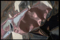 343040 Dark Pink And Pink On Wrinkled Silver Reflector A4 Photo Print