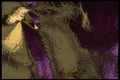 343043 Purple On Wrinkled Silver Reflector A4 Photo Print