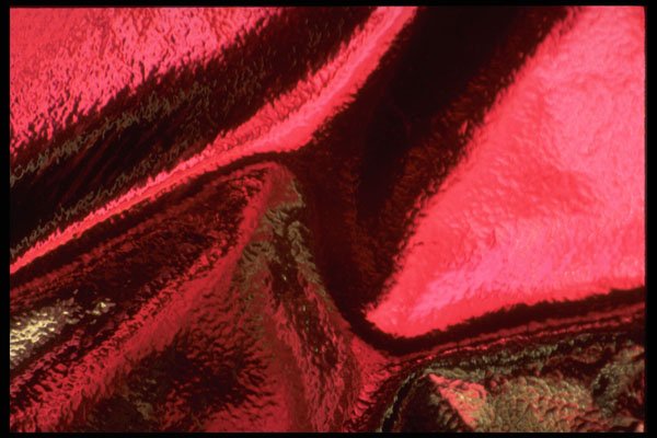 343052 Dark Red On Wrinkled Silver Reflector A4 Photo Print