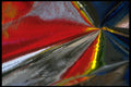 343058 Colors On Wrinkled Silver Reflector A4 Photo Print