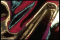 343062 Red And Blue On Wrinkled Silver Reflector A4 Photo Print