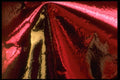 343065 Dark Red On Wrinkled Silver Reflector A4 Photo Print