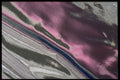 343067 Dark Pink On Wrinkled Silver Reflector A4 Photo Print