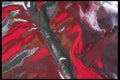343068 Red On Wrinkled Silver Reflector A4 Photo Print
