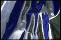 343071 Blue And Green On Wrinkled Silver Reflector A4 Photo Print