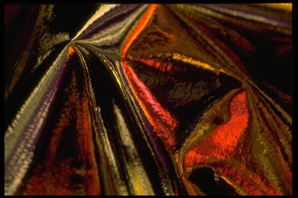 343072 Dark Red And Yellow On Wrinkled Silver Reflector A4 Photo Print