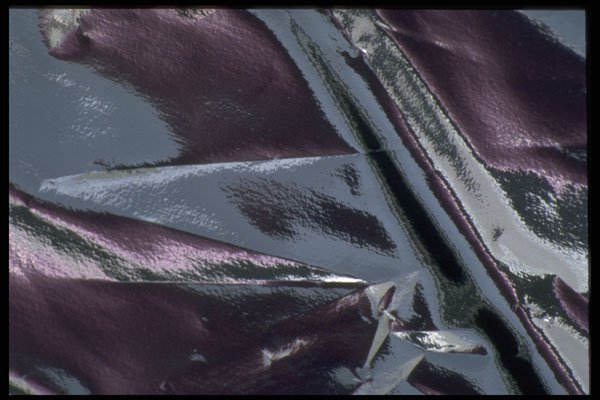 343086 Dark Pink On Wrinkled Silver Reflector A4 Photo Print