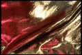 343087 Dark Red On Wrinkled Silver Reflector A4 Photo Print