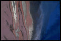343094 Pink And Blue On Wrinkled Silver Reflector A4 Photo Print