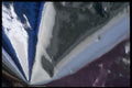 343098 Blue And Dark Pink On Wrinkled Silver Reflector A4 Photo Print